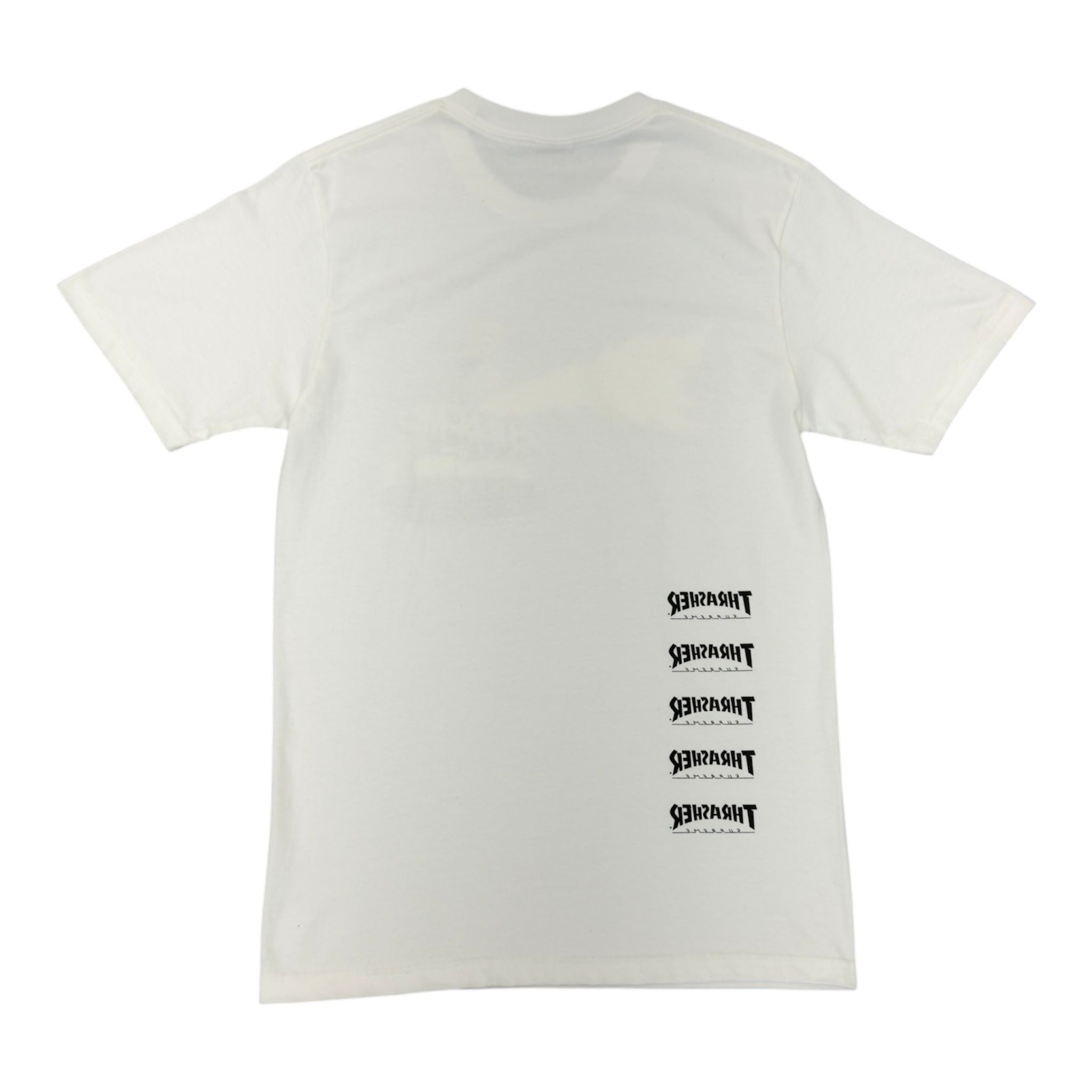 Supreme Thrasher Back Tail Tee (White) - Preowned
