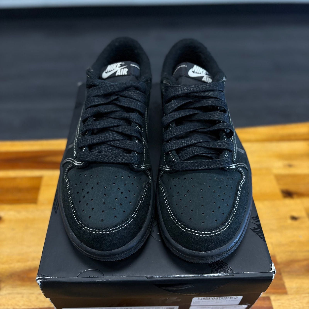 Jordan 1 Retro Low OG SP Travis Scott Black Phantom - Preowned