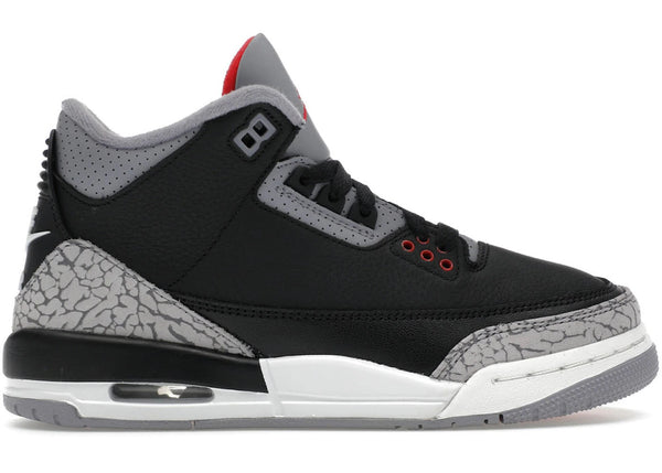 Jordan 3 Retro Black Cement (2024) (GS) - Preowned