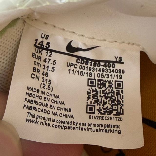 Nike Waffle Racer Off-White Vivid Sky (Women's) - Preowned