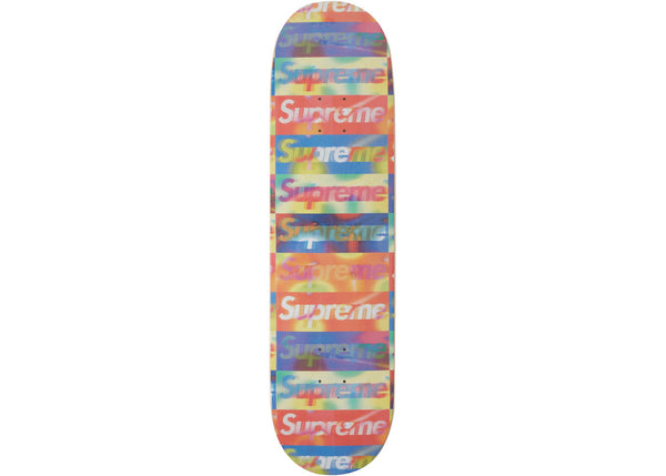 Supreme Distorted Logo Skateboard Deck (Yellow)