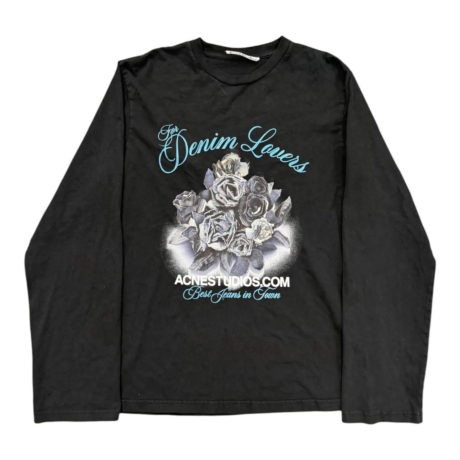 Acne Studios For Denim Lovers Longsleeve (Black) - Preowned