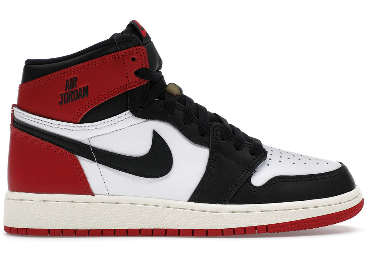 Jordan 1 Retro High OG Black Toe Reimagined (GS) - Preowned