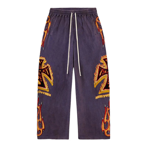 Vale Forever La Flare Sweatpants (Navy) - Preowned