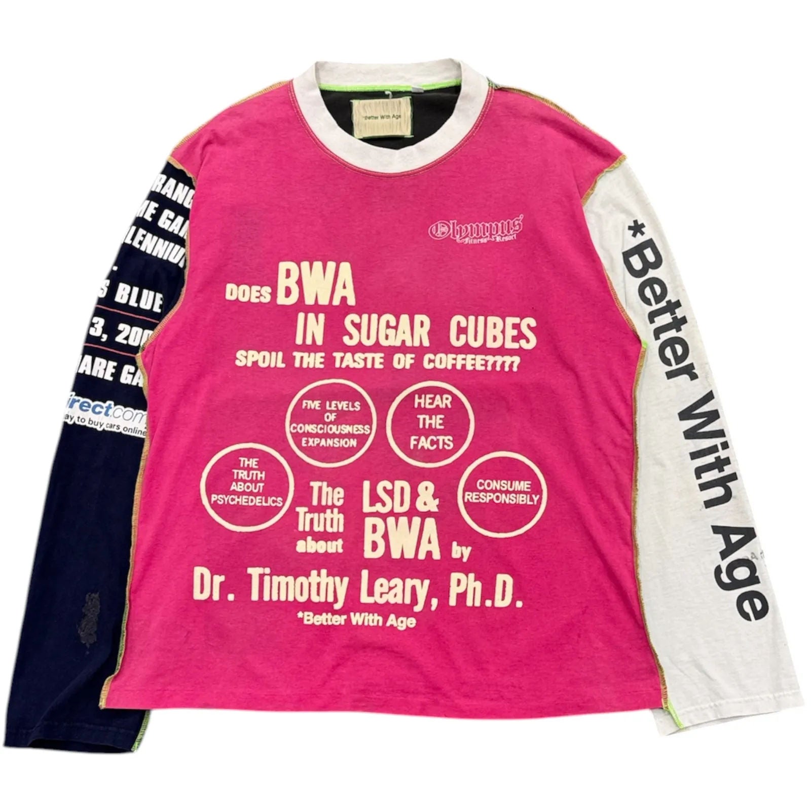 Betterwithage Smear Reversible L/S Tee (Multi) - Preowned