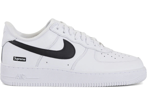 Nike Air Force 1 Low Supreme White Black - Preowned