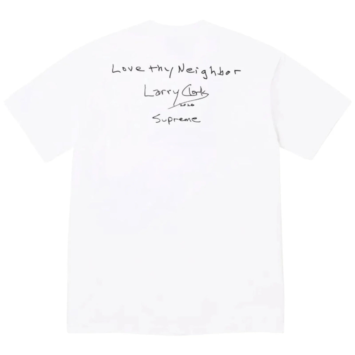 Supreme Larry Clark Neighbor Tee (White)