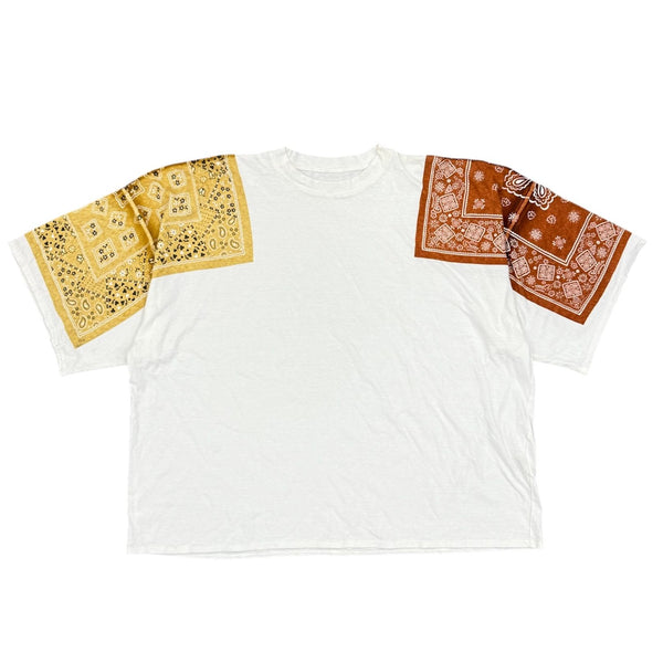 Kapital 18.5 Jersey Bandana Huge Tee (Gold/Rust)