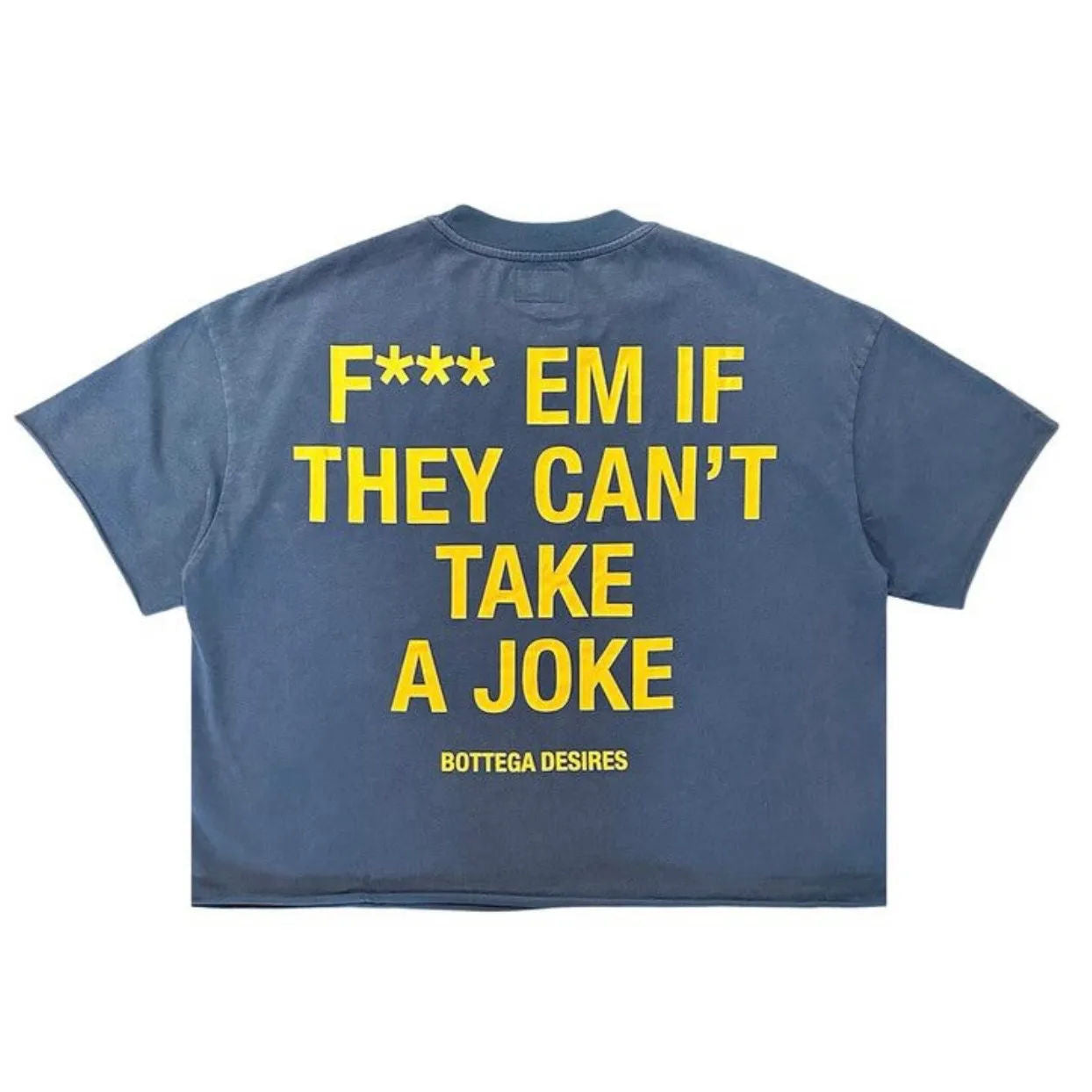 Bottega Desires Fuck Em Tee (Blue) - Preowned
