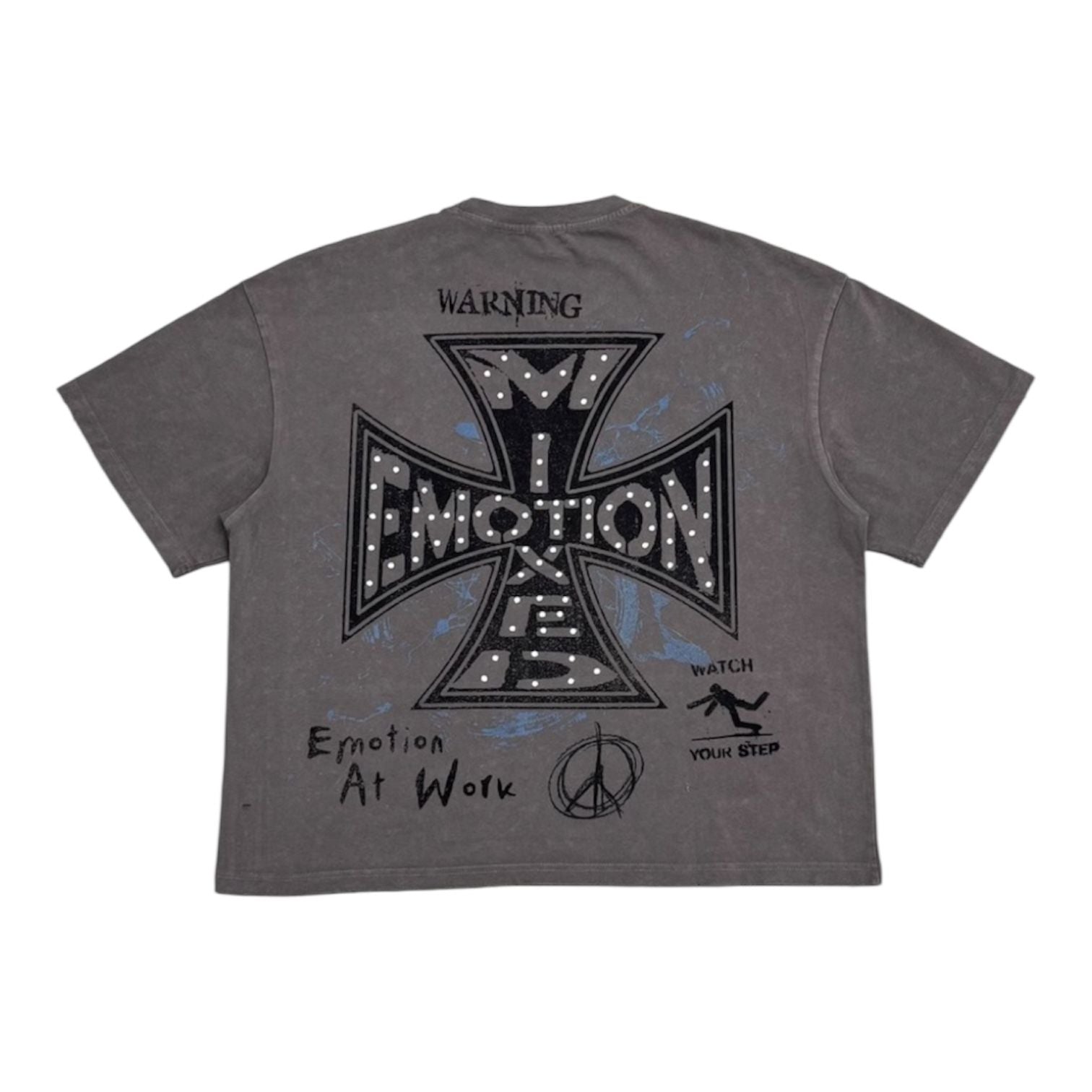Mixed Emotion Friends Tee (Grey)