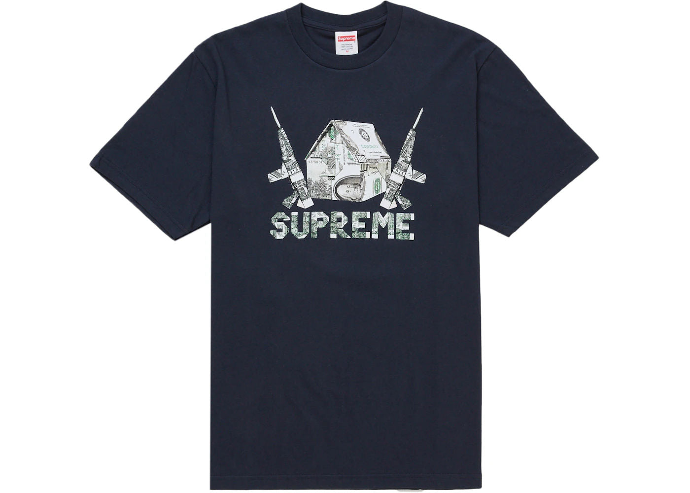 Supreme Origami Tee Navy
