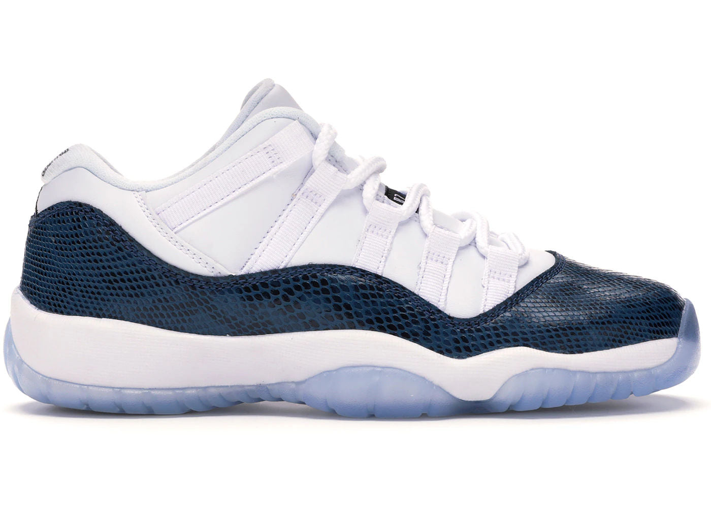 Jordan 11 Retro Low Snake Navy (2019) (GS) - Preowned