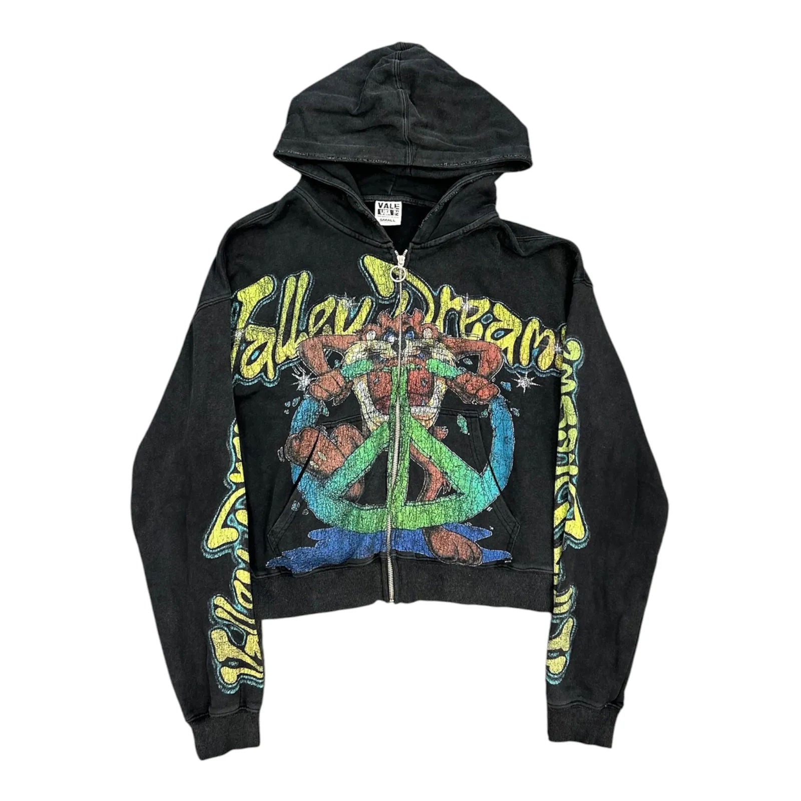 Vale Forever Taz Zip Up (Black) - Preowned