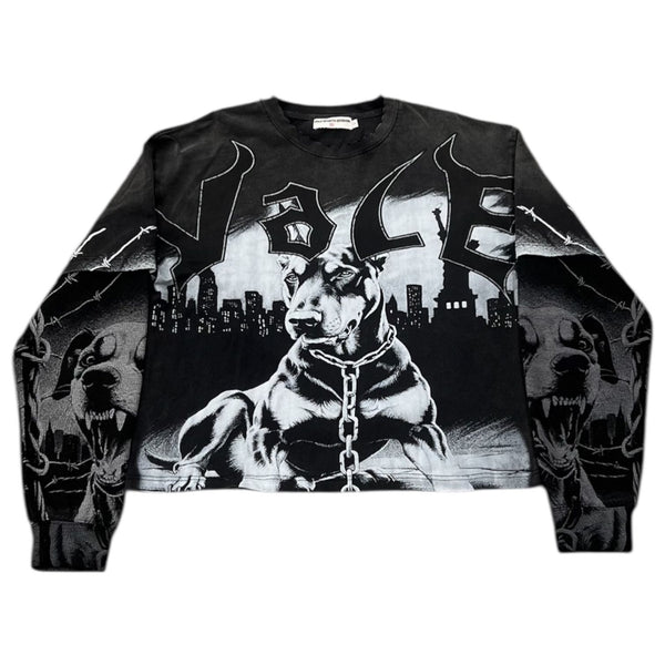 Vale Forever Monochrome L/S Tee (Black) - Preowned