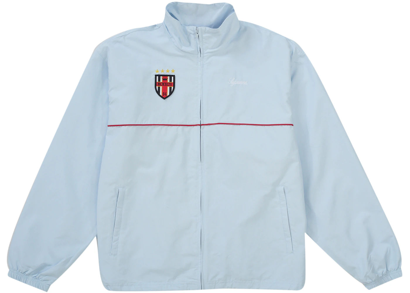 Supreme Cross Track Jacket Light Blue