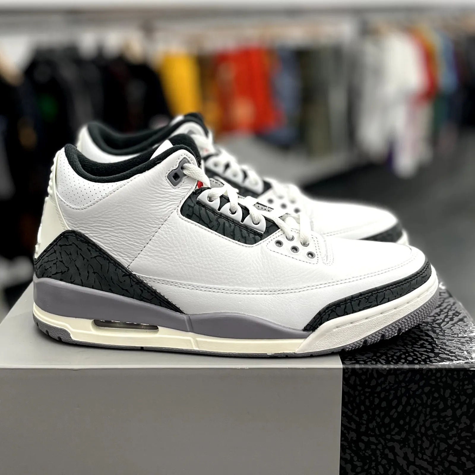 Jordan 3 Retro Cement Grey - Preowned