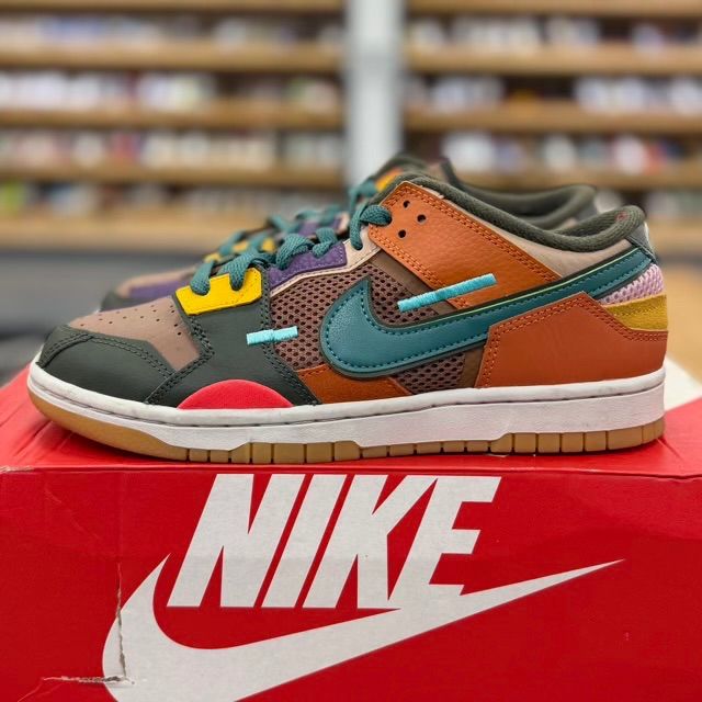 Nike Dunk Low Scrap Archeo Brown - Preowned