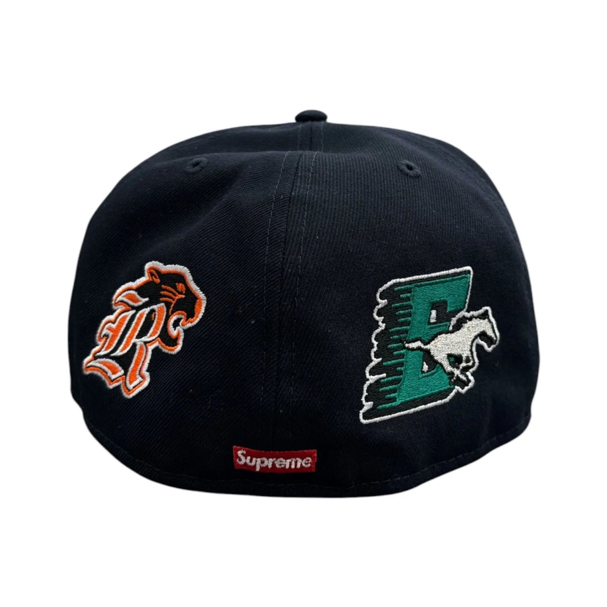 Supreme Mascots S Logo New Era 59Fifty Fitted Cap Navy - Preowned