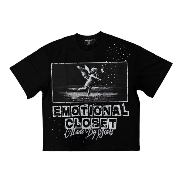 Mixed Emotions Scar Tee (Black) - Preowned