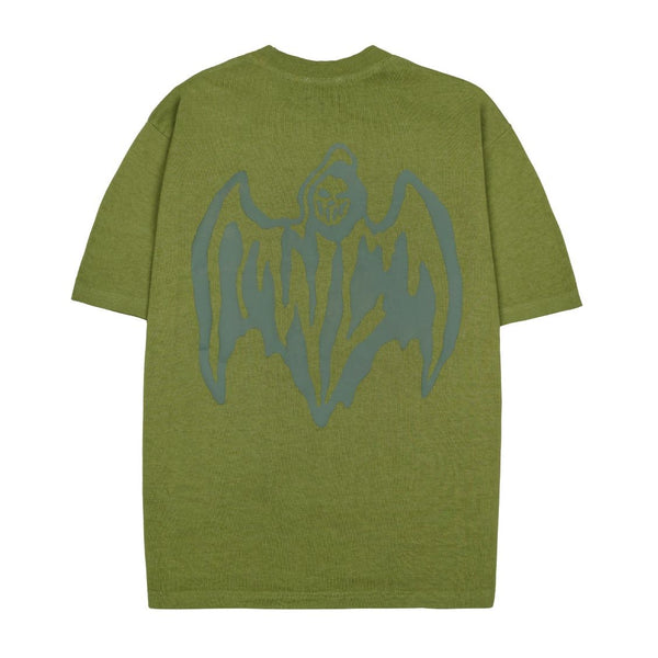Warren Lotas "Bat Logo" T-Shirt (Cedar Green)