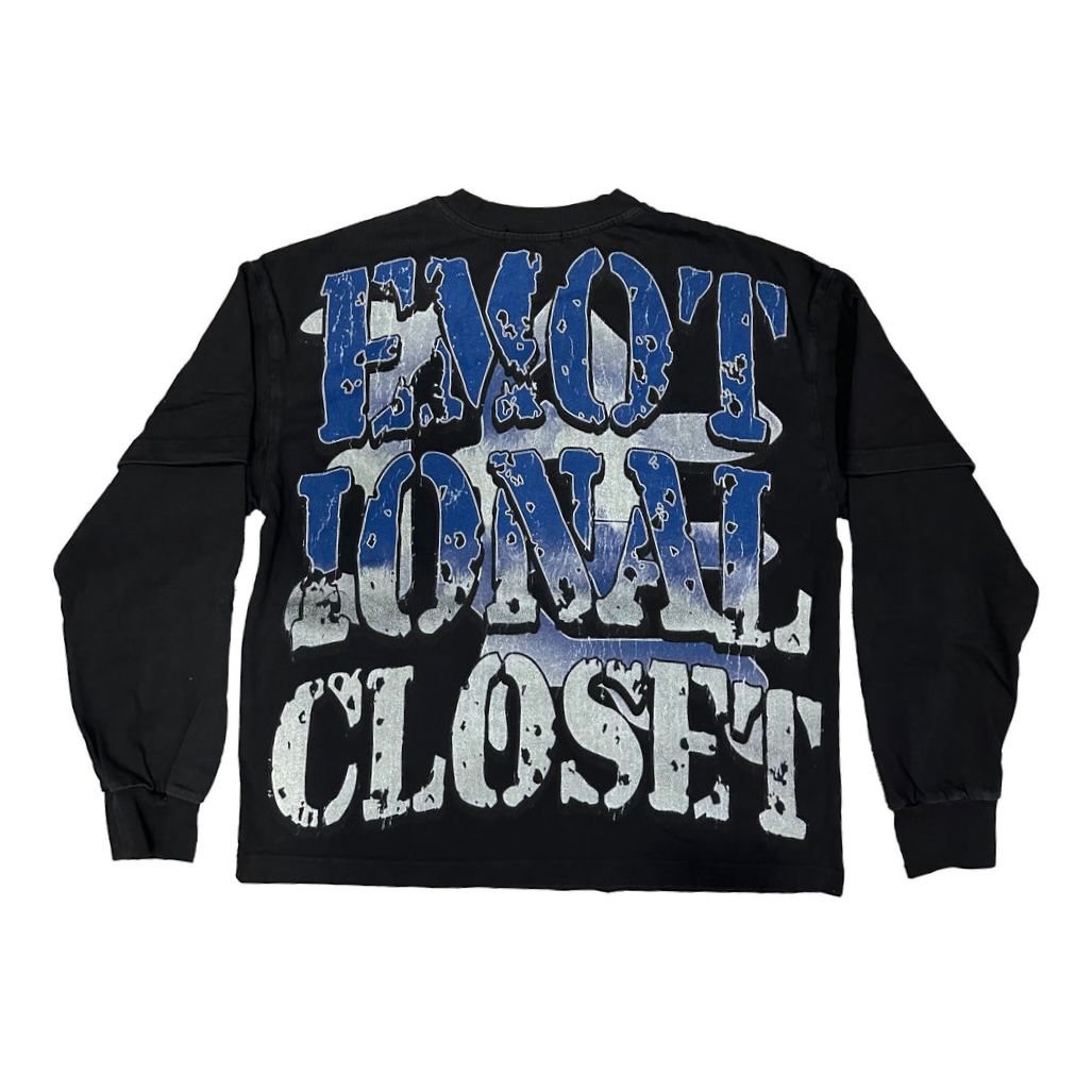 Mixed Emotion Black “Racer” Long Sleeve
