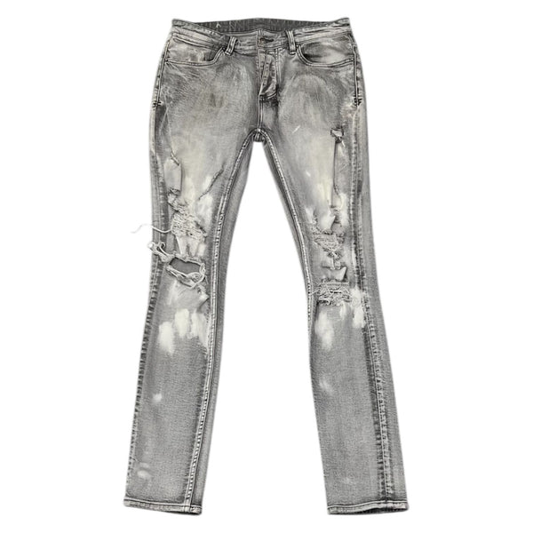 Ksubi Van Winkle Skinny-Fit Jeans (Grey) - Preowned