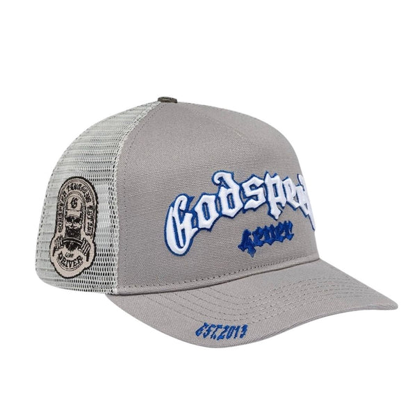Godspeed GS Forever Trucker (Grey/Royal Blue)