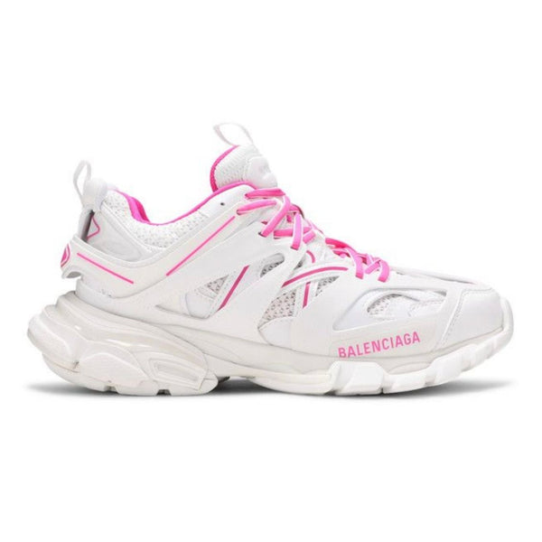 Balenciaga Wmns Track Sneaker White Fluo Pink