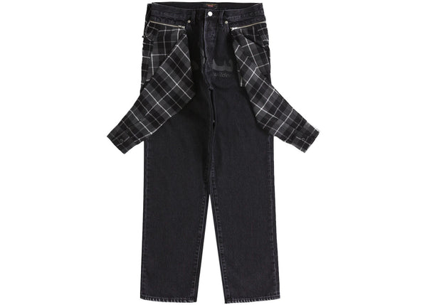 Supreme UNDERCOVER Layered Jean Black