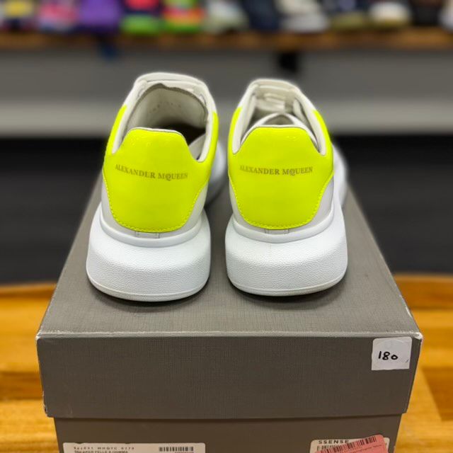 Alexander Mcqueen White/Highlighter Yellow - Preowned