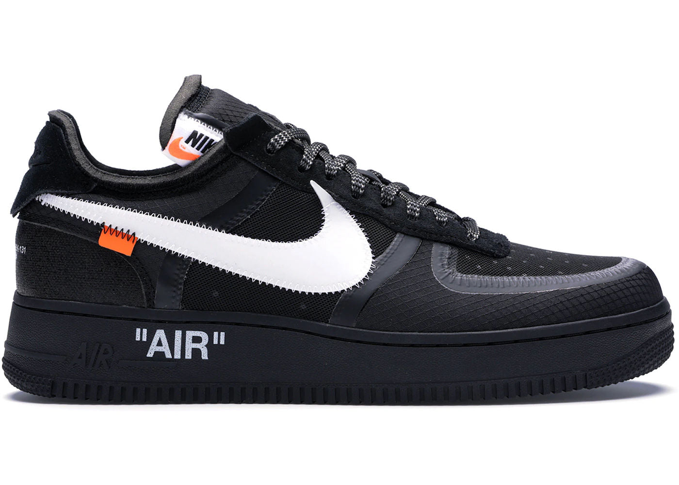 Nike Air Force 1 Low Off-White Black White - Preowned