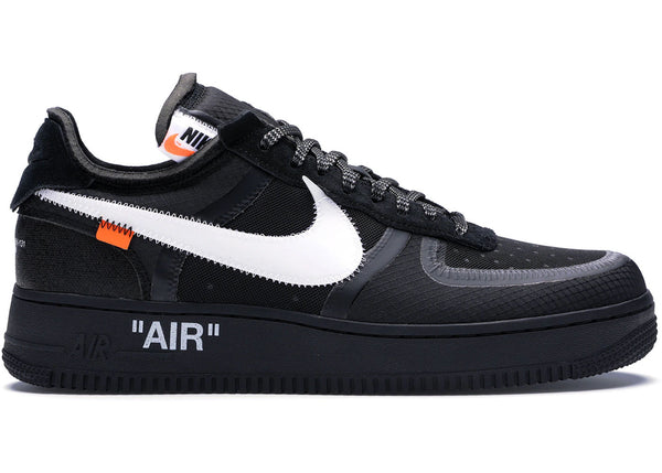 Nike Air Force 1 Low Off-White Black White - Preowned