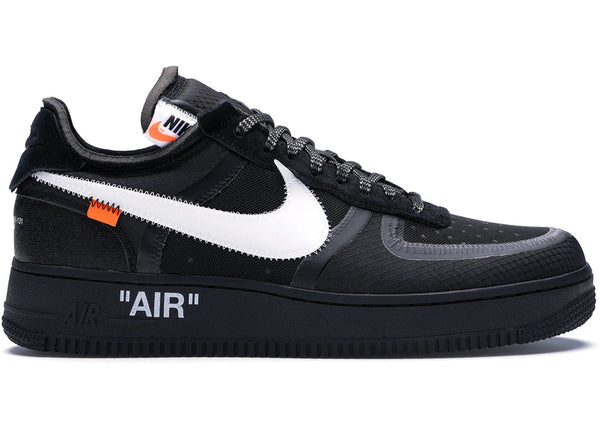 Nike Air Force 1 Low Off-White Black White - Preowned