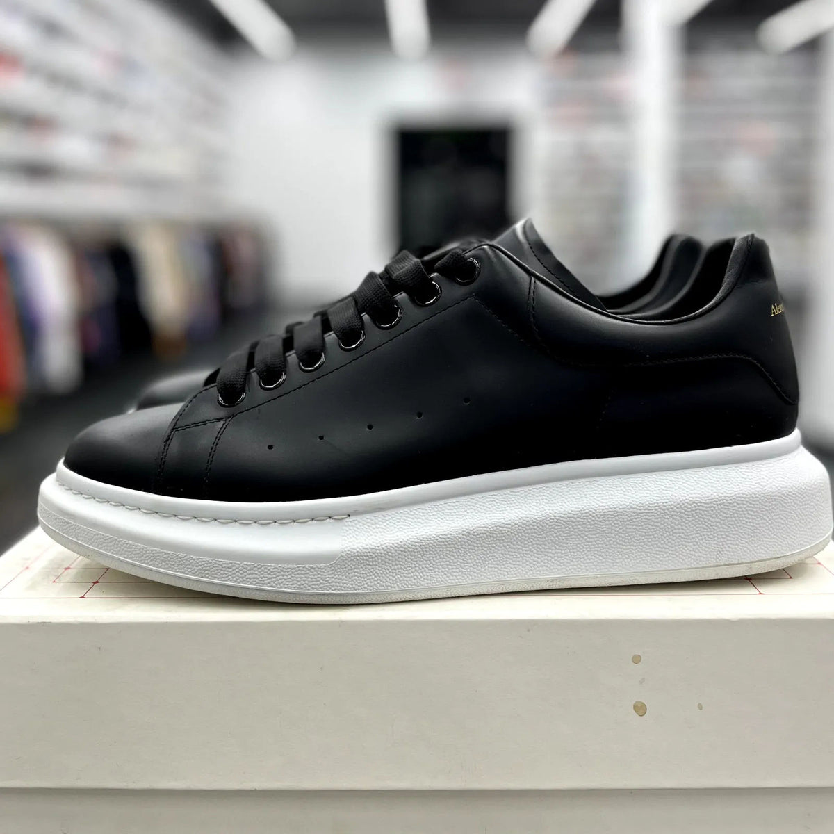 Alexander McQueen Oversized Black White Sole - Preowned