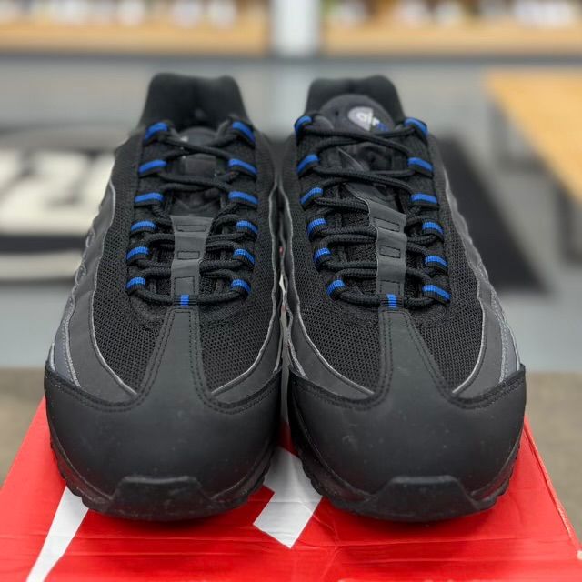 Nike Air Max 95 Big Bubble Black Game Royal - Preowned