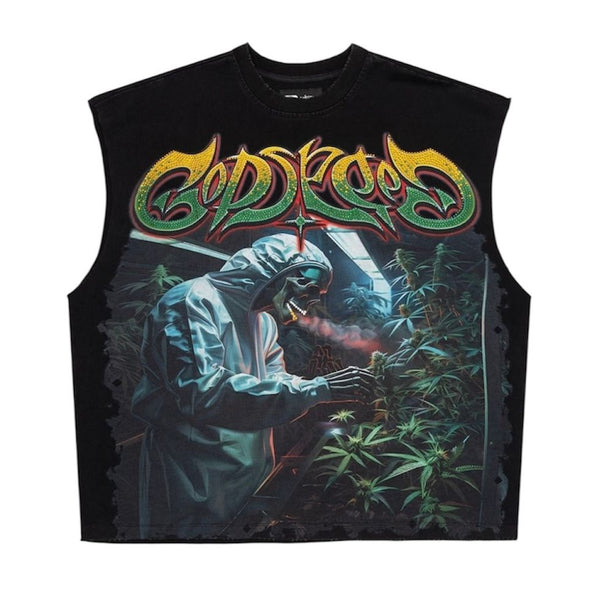 Godspeed 420 Indoor VVS Sleeveless Tee (Black)