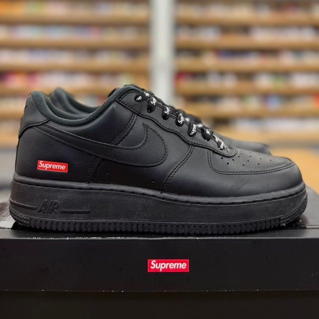Nike Air Force 1 Low Supreme Black - Preowned