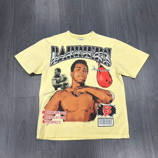 Barriers "Ali" T-Shirt (Yellow) - Preowned