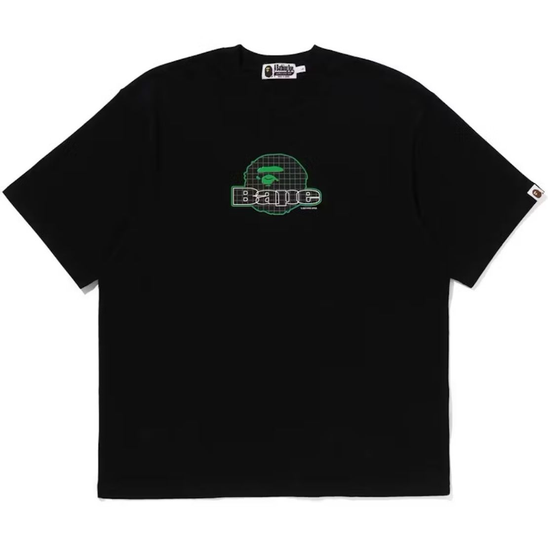 BAPE Ape Head Bape Relaxed Fit Tee (Black) - Preowned