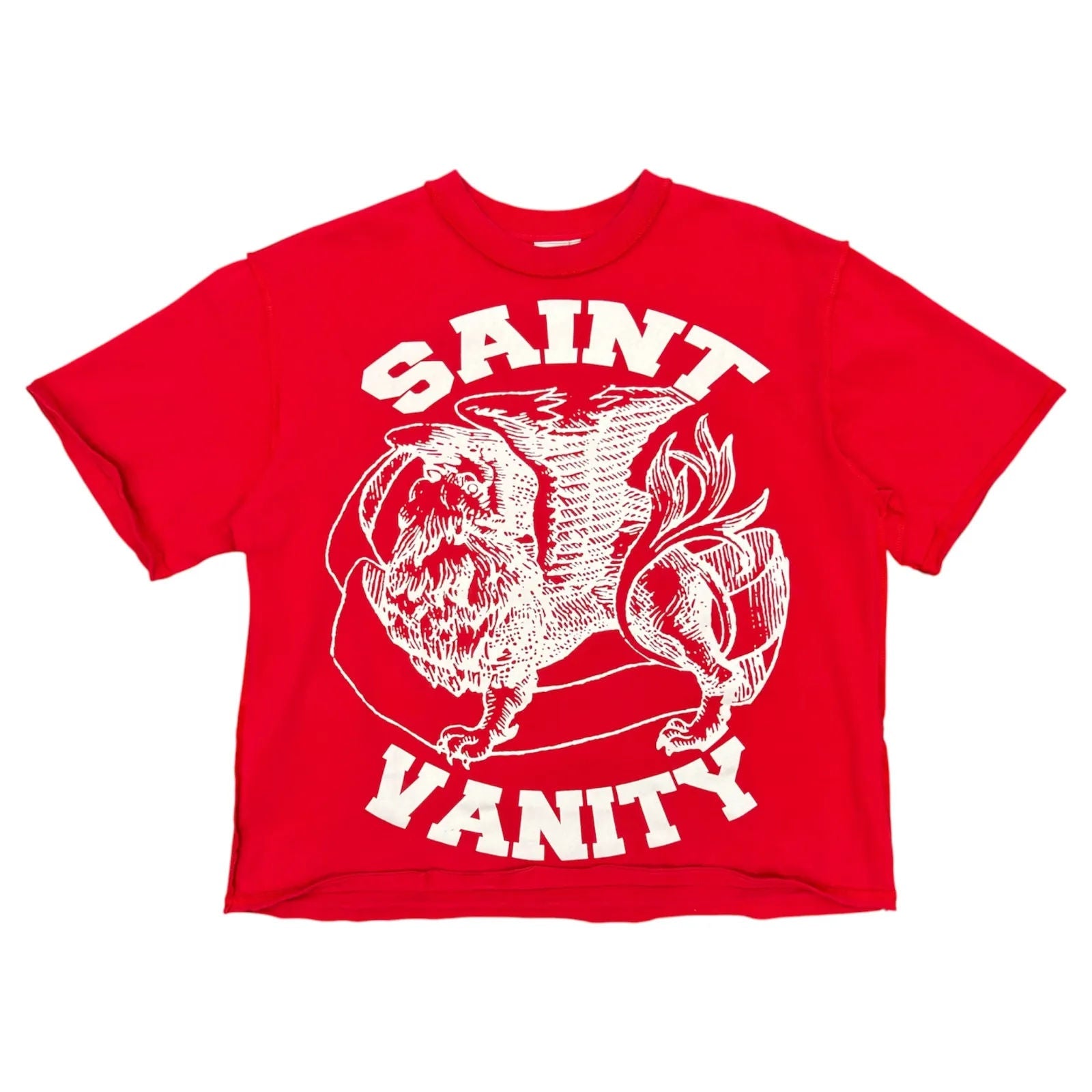 Saint Vanity Griffin Tee (Red) - Preowned