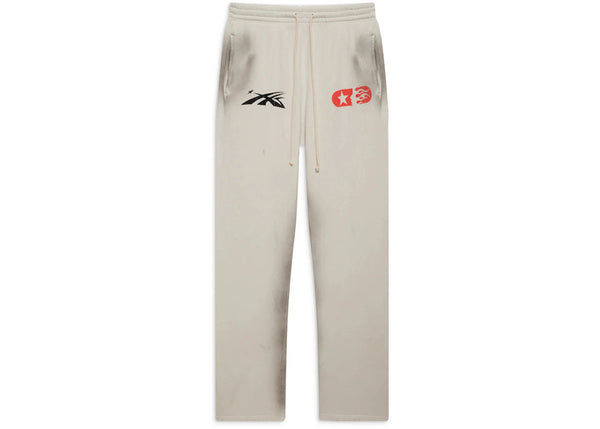 Hellstar If You Dont Like Us Beat Us Sweatpants White - Preowned