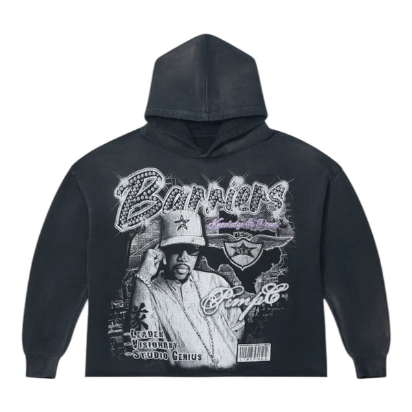Barriers "Pimp C" Hoodie (Washed Grey)