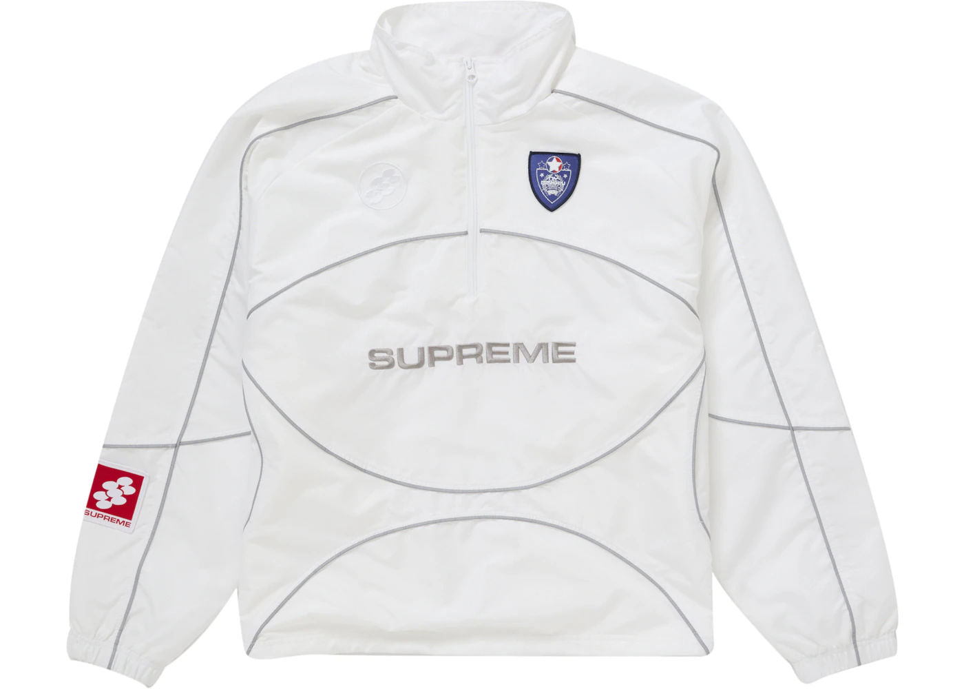 Supreme Reflective Piping Pullover White - Preowned