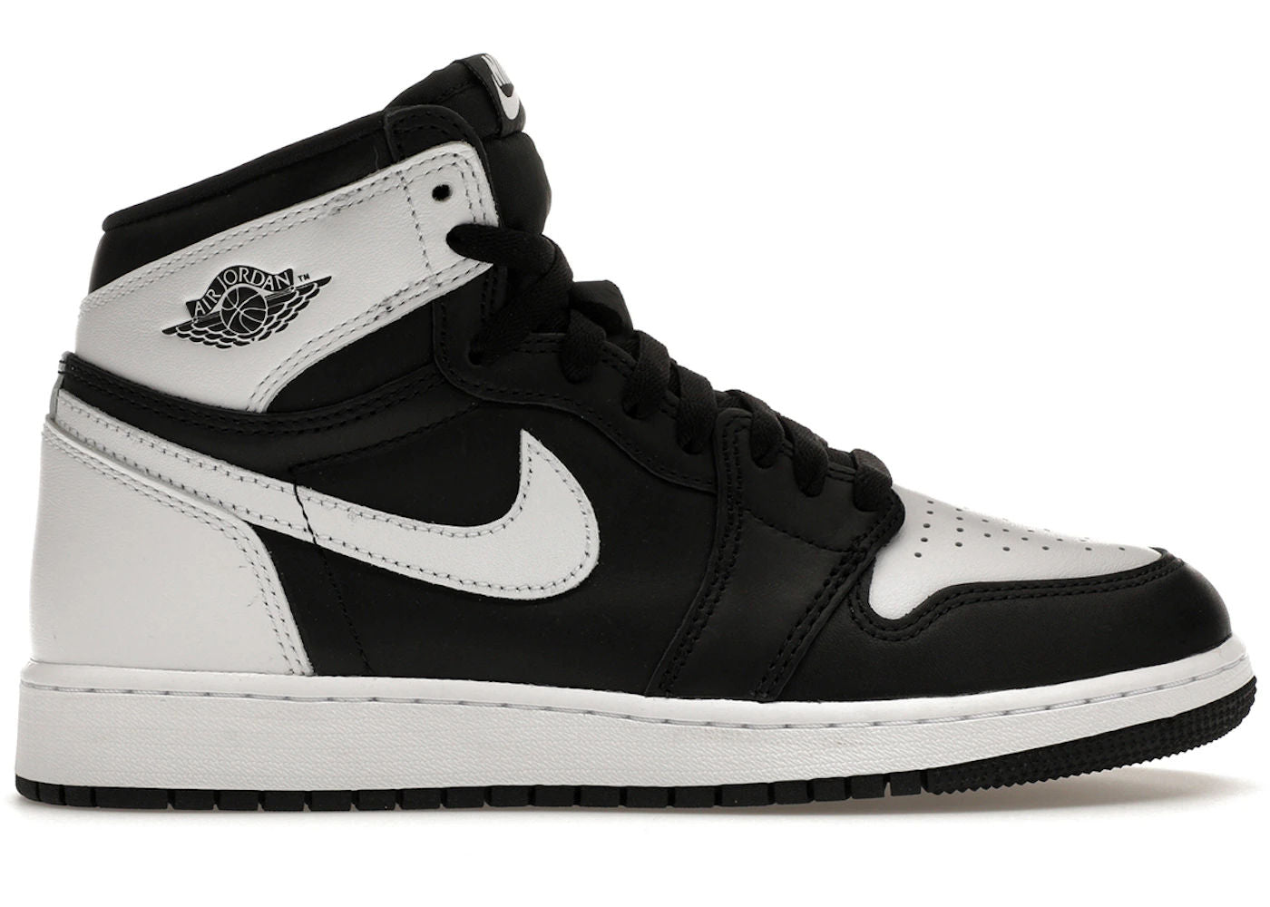 Jordan 1 Retro High OG Black White (GS) - Preowned