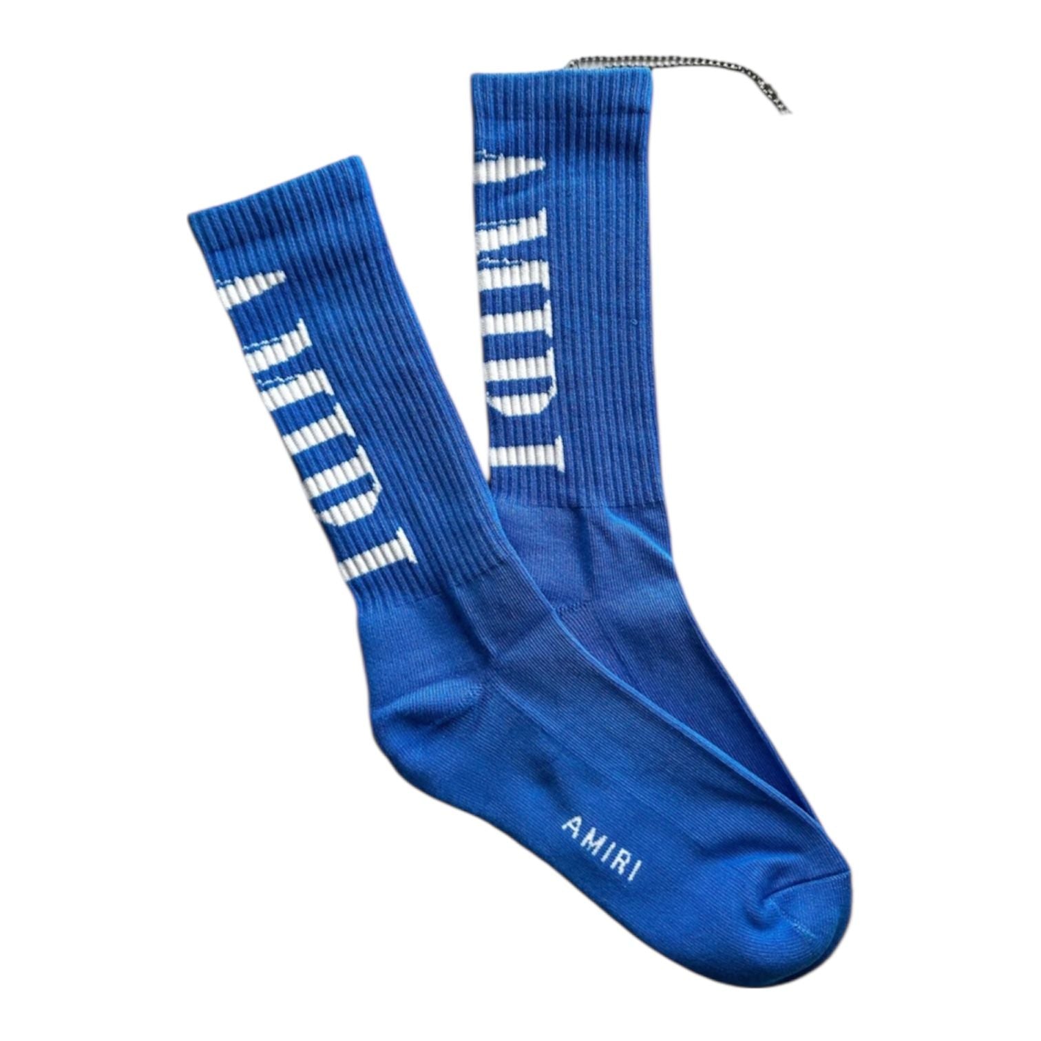 Amiri Core Logo Socks (Blue)