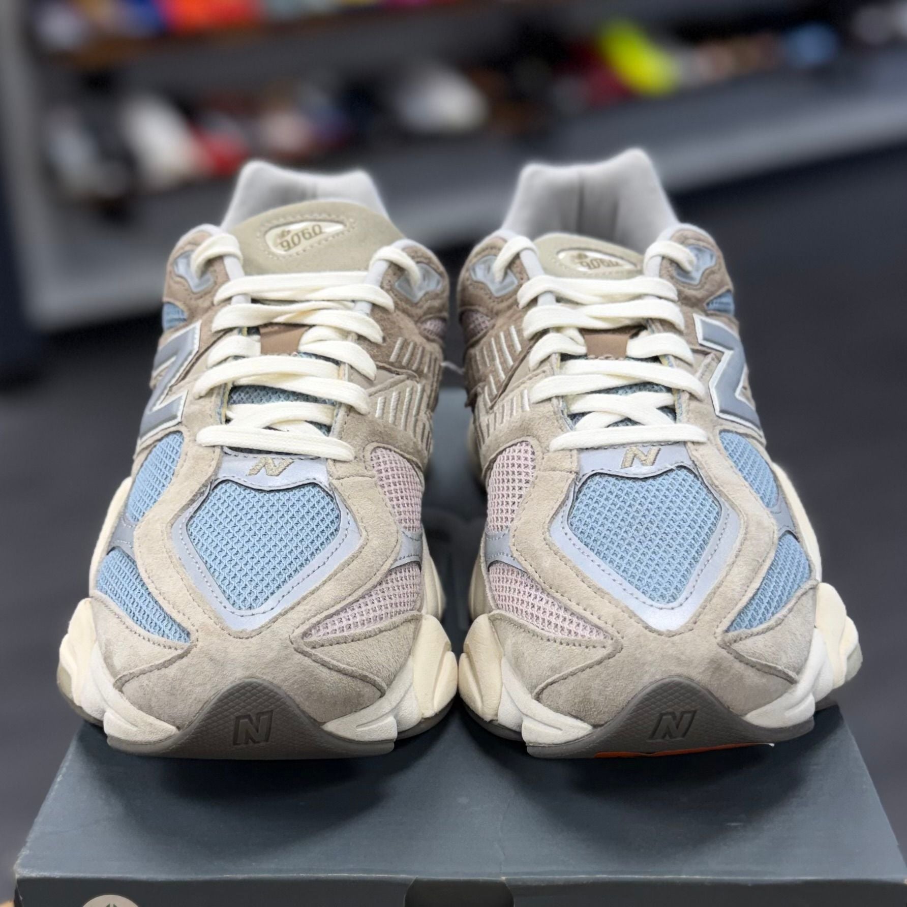 New Balance 9060 Mushroom Aluminum - Preowned