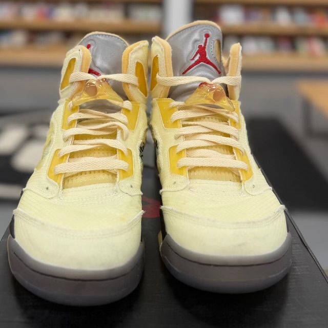 Jordan 5 Retro Off-White Sail - Preowned