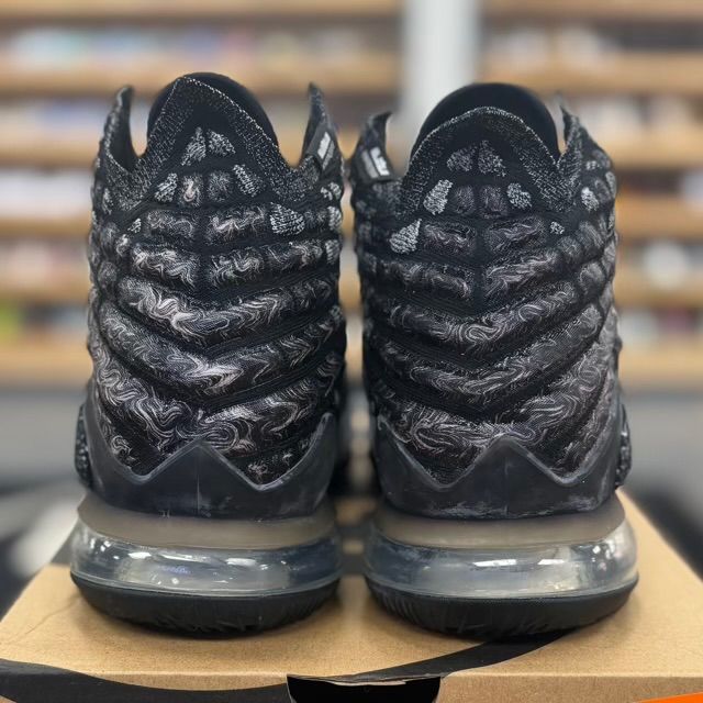 Nike LeBron 17 Black White - Preowned