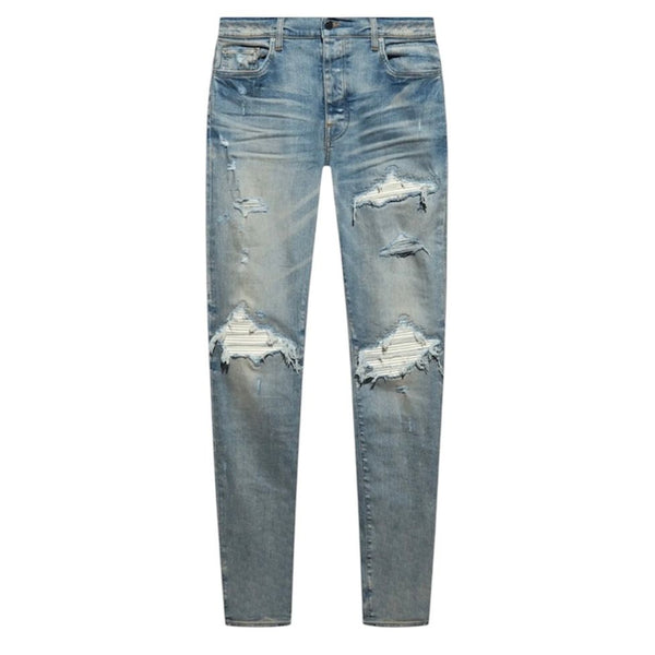 Amiri MX1 Ultra Suede Jean (Clay Indigo/White)