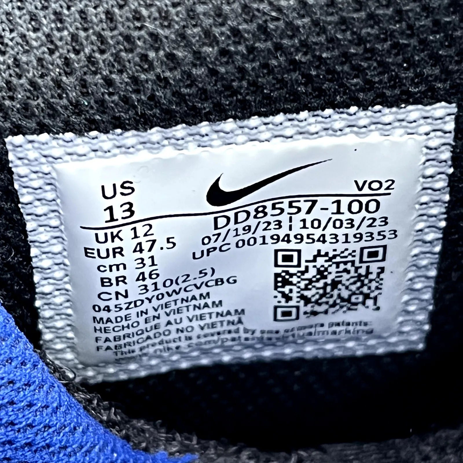 Nike Air Max 2 CB '94 White Old Royal - Preowned